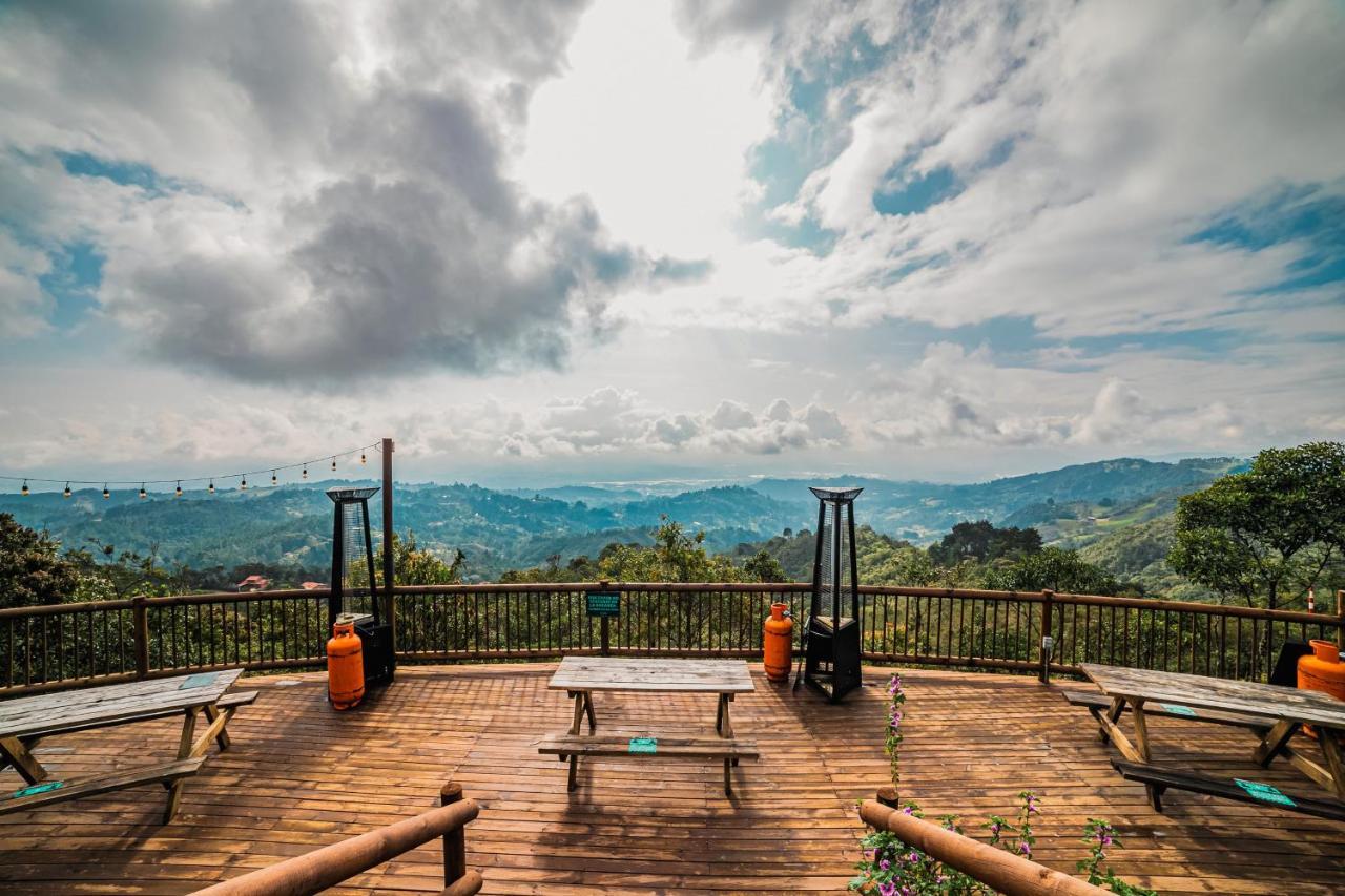 Cerro Verde Mirador Medellín Esterno foto